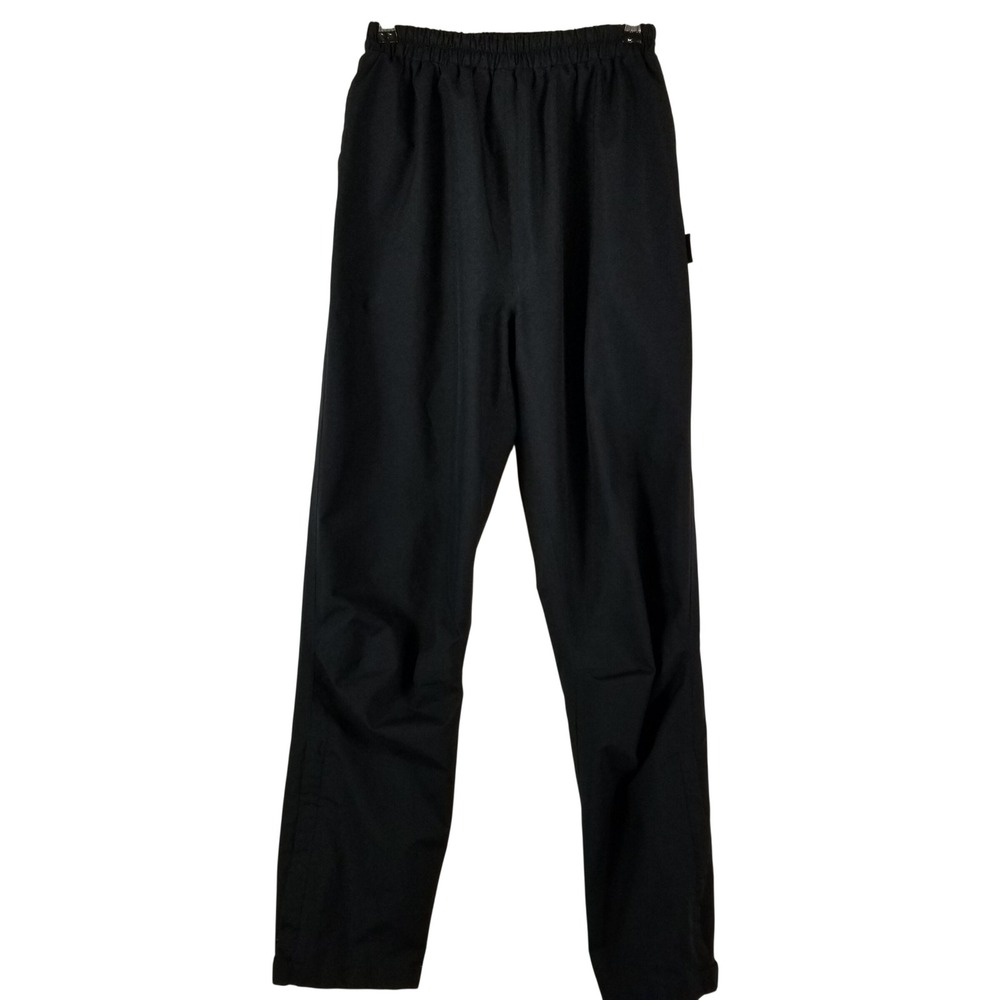 Road Runner Gore-Tex Track‎ Pants Men Large Black Waterproof Windproof Athletic